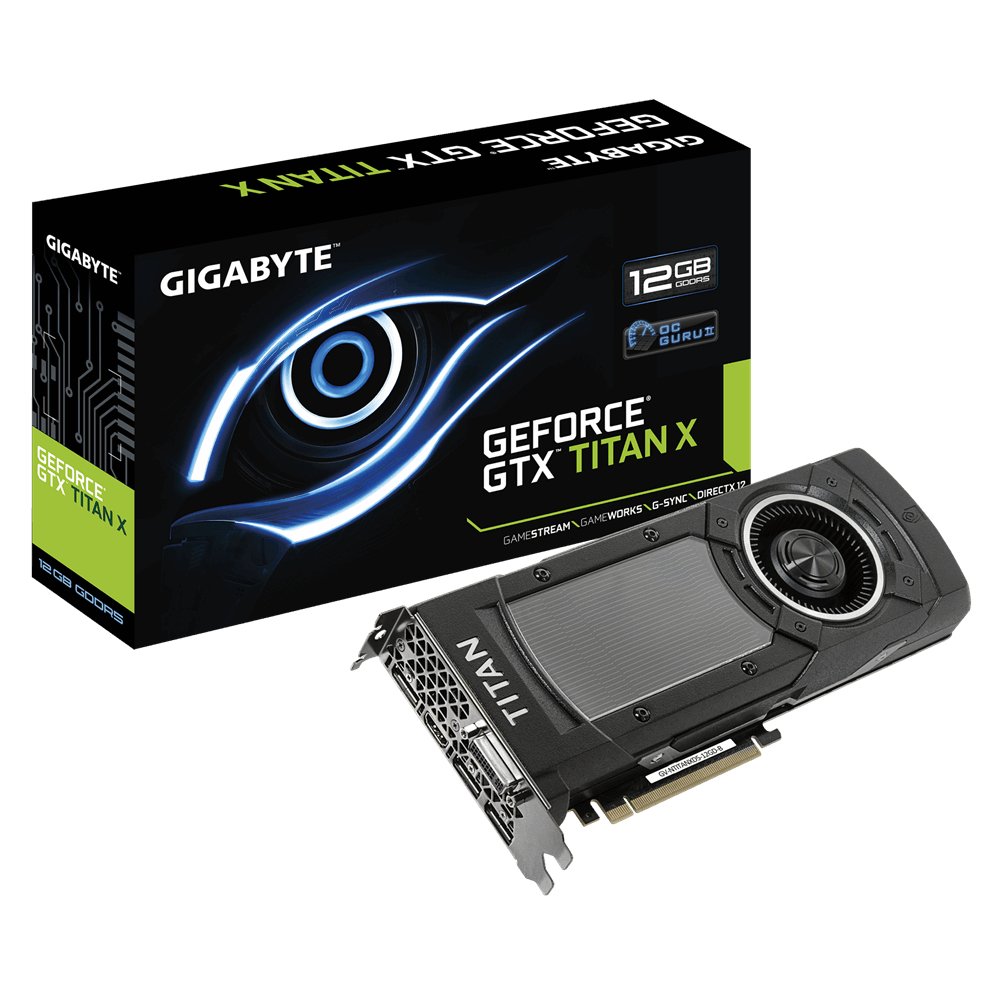 Placa De Vídeo Nvidia Geforce Titan X 12Gb 384Bits Gigabyte